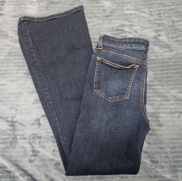 Girls Celebrity Pink Flare Leg Dark Wash Jeans! - Picture 1 of 6